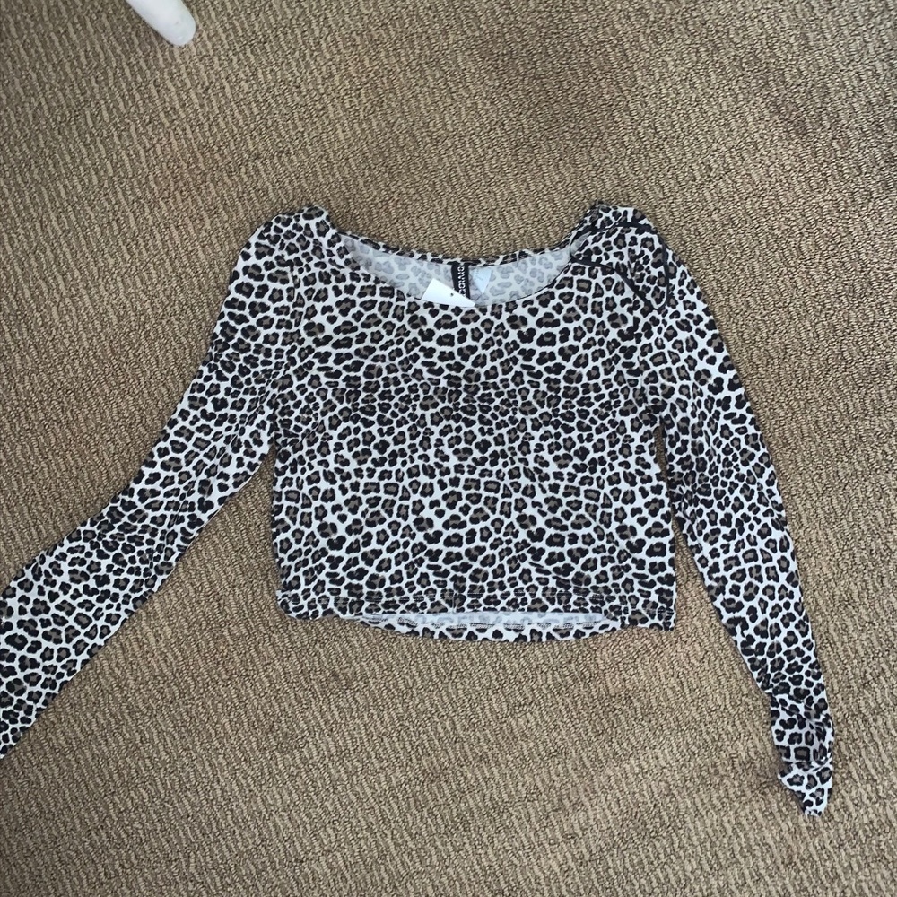 H&M Cheetah Shirt